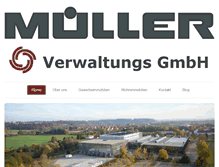 Tablet Screenshot of muellerverwaltung.de